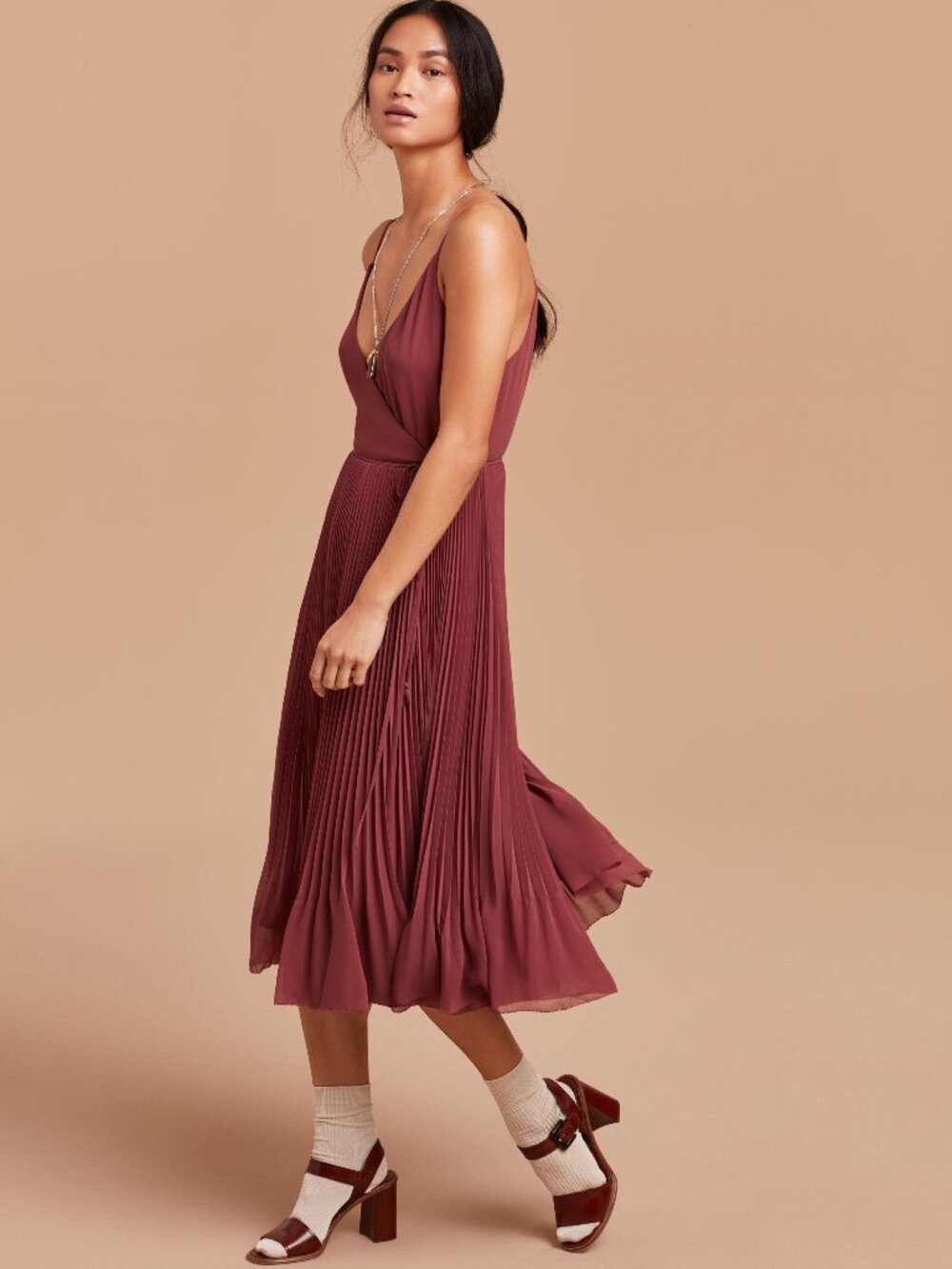 Aritzia Wilfred Beaune Dress